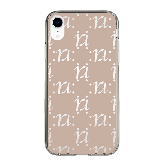 Slim Protection Case［ RESEXXY - Monogram - Beige ］