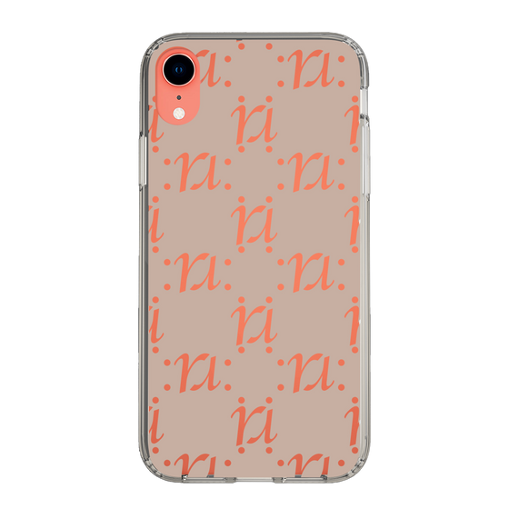 Slim Protection Case［ RESEXXY - Monogram - Beige ］