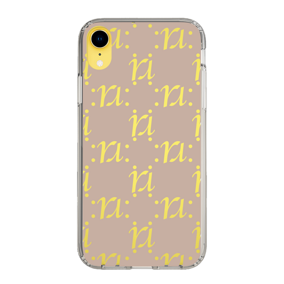 Slim Protection Case［ RESEXXY - Monogram - Beige ］