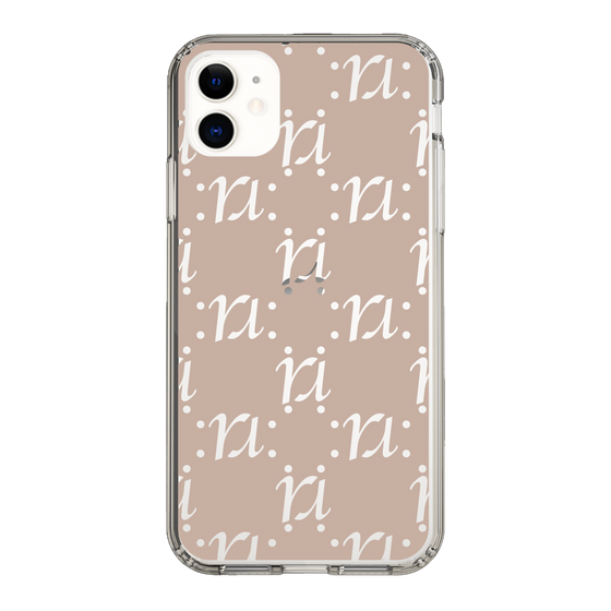 Slim Protection Case［ RESEXXY - Monogram - Beige ］