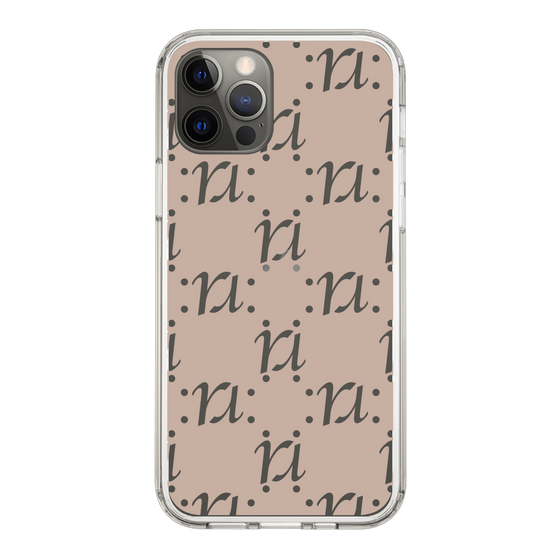 Slim Protection Case［ RESEXXY - Monogram - Beige ］