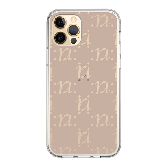 Slim Protection Case［ RESEXXY - Monogram - Beige ］
