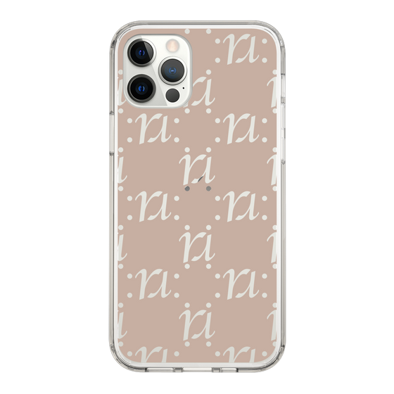 Slim Protection Case［ RESEXXY - Monogram - Beige ］
