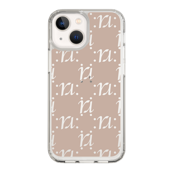 Slim Protection Case［ RESEXXY - Monogram - Beige ］
