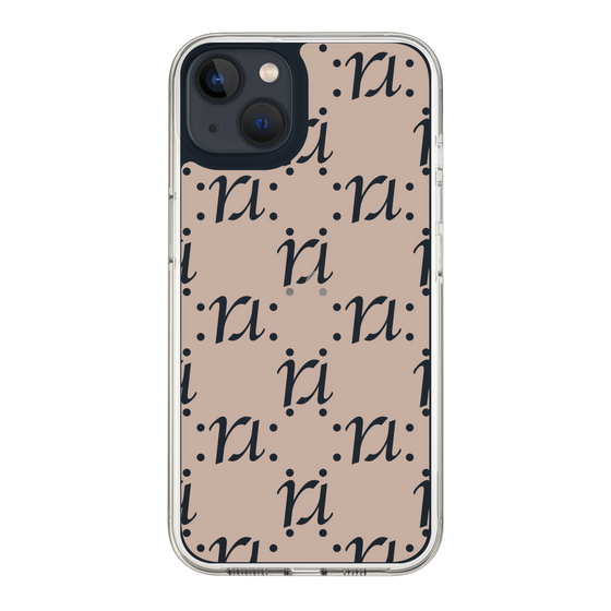 Slim Protection Case［ RESEXXY - Monogram - Beige ］
