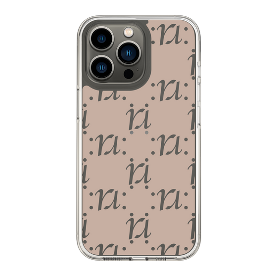 Slim Protection Case［ RESEXXY - Monogram - Beige ］
