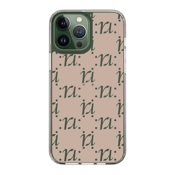 Slim Protection Case［ RESEXXY - Monogram - Beige ］