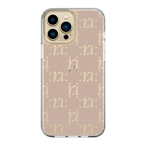 Slim Protection Case［ RESEXXY - Monogram - Beige ］