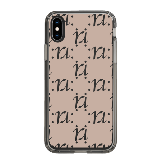 Slim Protection Case［ RESEXXY - Monogram - Beige ］