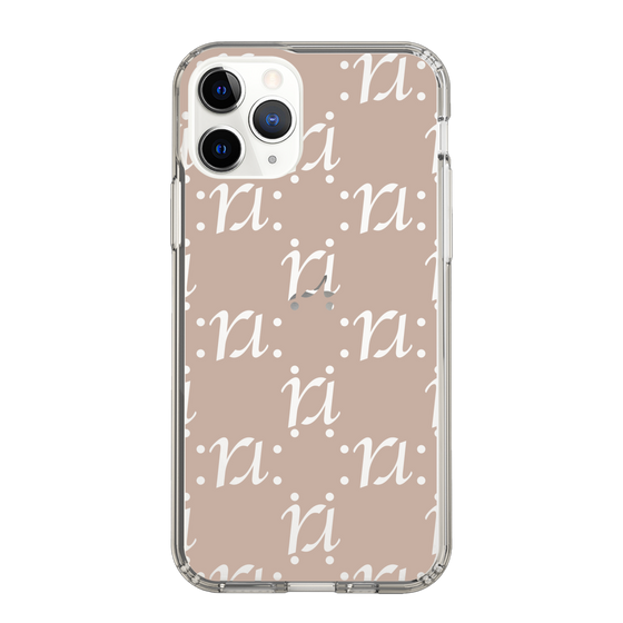 Slim Protection Case［ RESEXXY - Monogram - Beige ］