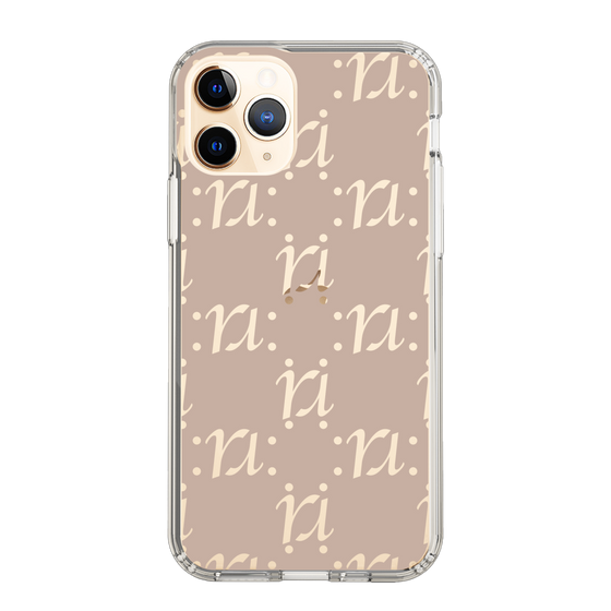 Slim Protection Case［ RESEXXY - Monogram - Beige ］