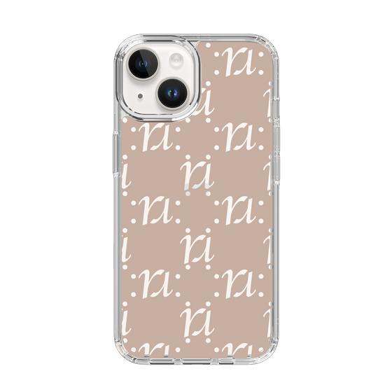 Slim Protection Case［ RESEXXY - Monogram - Beige ］