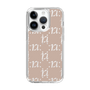 Slim Protection Case［ RESEXXY - Monogram - Beige ］