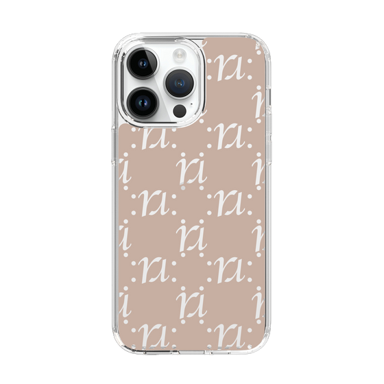 Slim Protection Case［ RESEXXY - Monogram - Beige ］