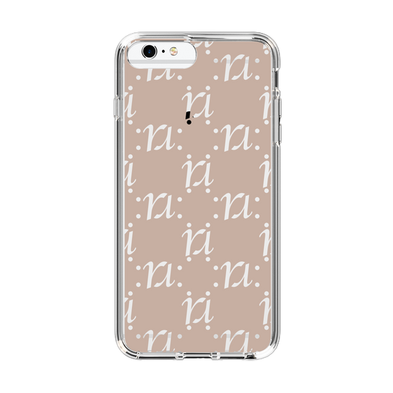 Slim Protection Case［ RESEXXY - Monogram - Beige ］
