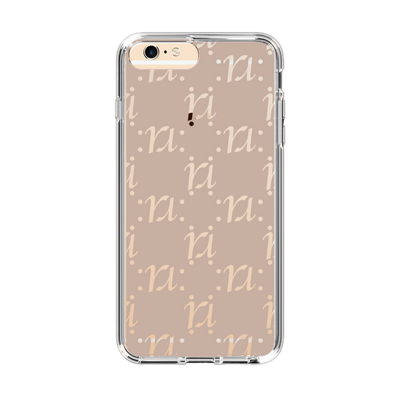 Slim Protection Case［ RESEXXY - Monogram - Beige ］