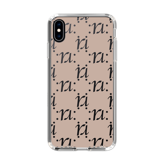 Slim Protection Case［ RESEXXY - Monogram - Beige ］