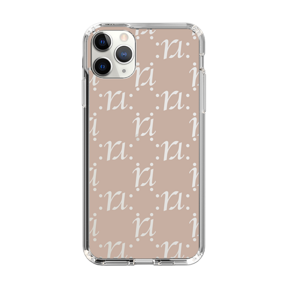 Slim Protection Case［ RESEXXY - Monogram - Beige ］