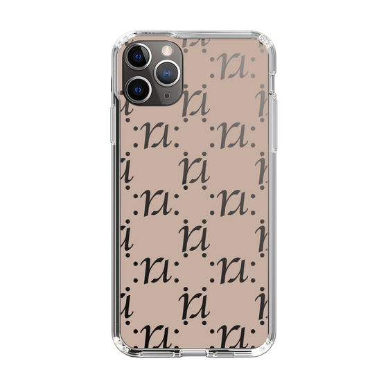 Slim Protection Case［ RESEXXY - Monogram - Beige ］