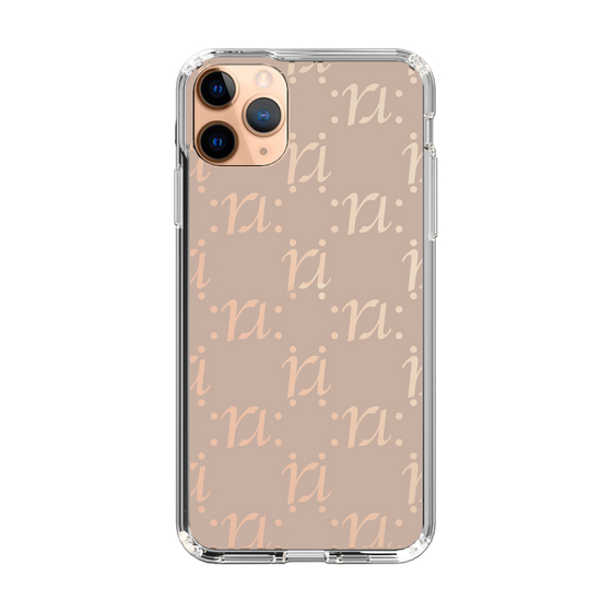 Slim Protection Case［ RESEXXY - Monogram - Beige ］