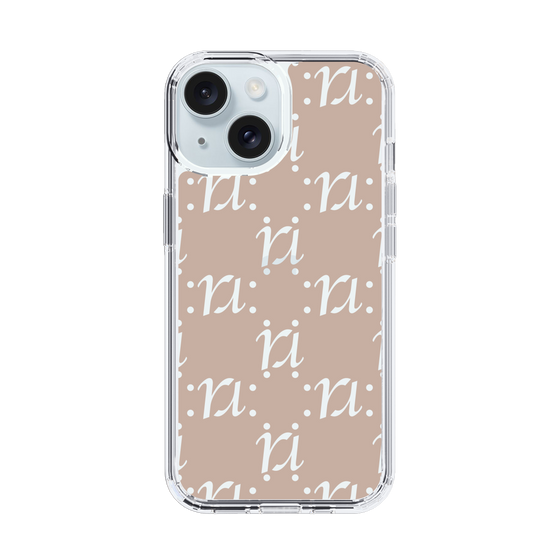 Slim Protection Case［ RESEXXY - Monogram - Beige ］