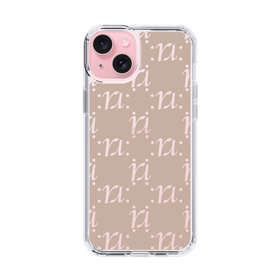 Slim Protection Case［ RESEXXY - Monogram - Beige ］