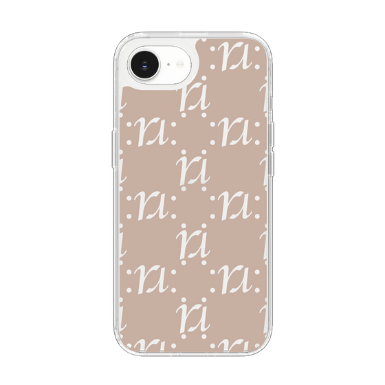 Slim Protection Case［ RESEXXY - Monogram - Beige ］