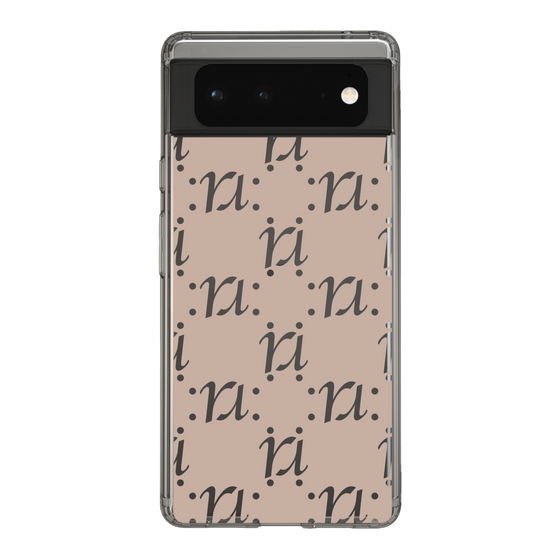 Slim Protection Case［ RESEXXY - Monogram - Beige ］