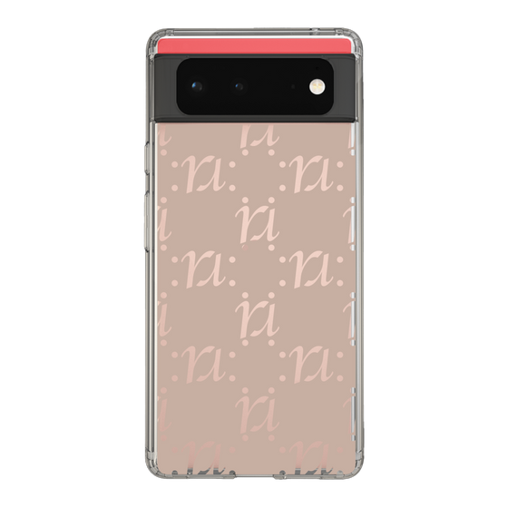 Slim Protection Case［ RESEXXY - Monogram - Beige ］