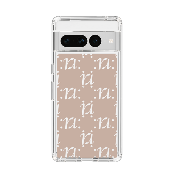 Slim Protection Case［ RESEXXY - Monogram - Beige ］