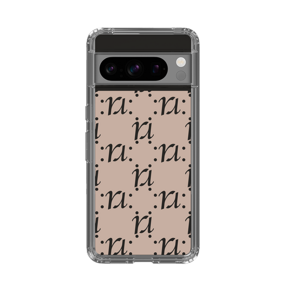 Slim Protection Case［ RESEXXY - Monogram - Beige ］