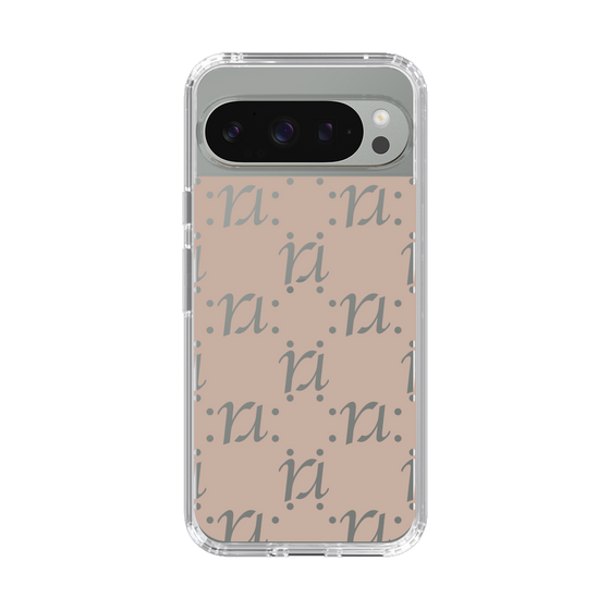 Slim Protection Case［ RESEXXY - Monogram - Beige ］