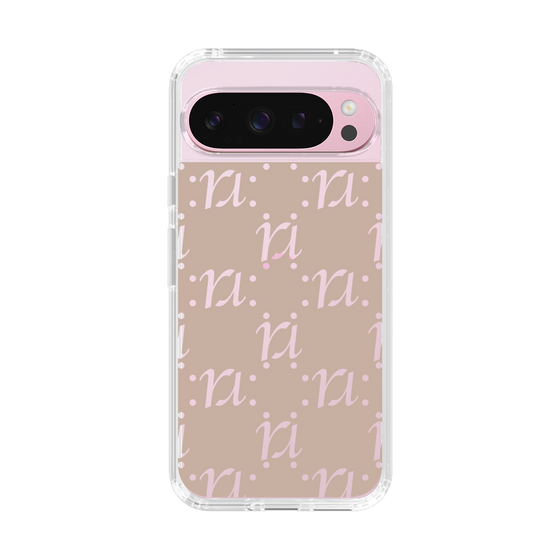 Slim Protection Case［ RESEXXY - Monogram - Beige ］