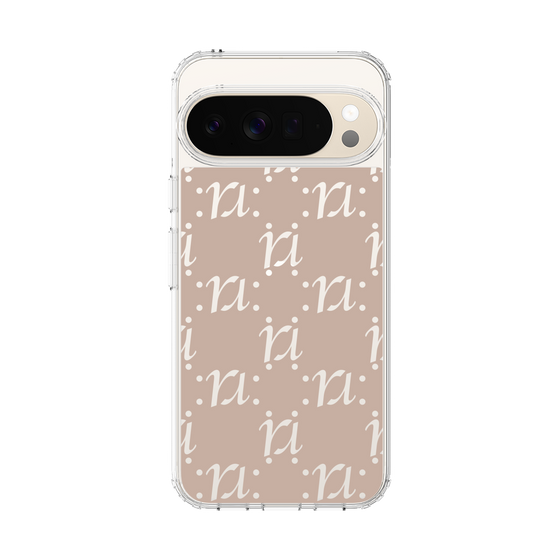 Slim Protection Case［ RESEXXY - Monogram - Beige ］