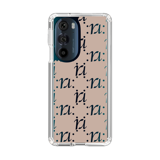 Slim Protection Case［ RESEXXY - Monogram - Beige ］