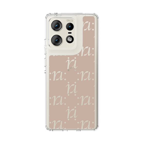 Slim Protection Case［ RESEXXY - Monogram - Beige ］