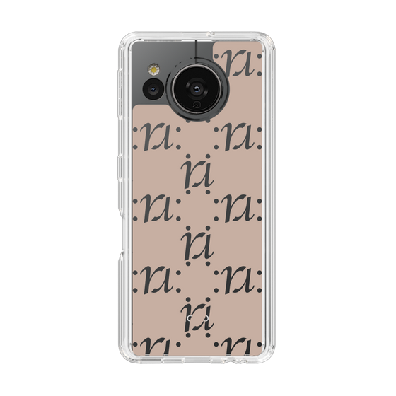 Slim Protection Case［ RESEXXY - Monogram - Beige ］