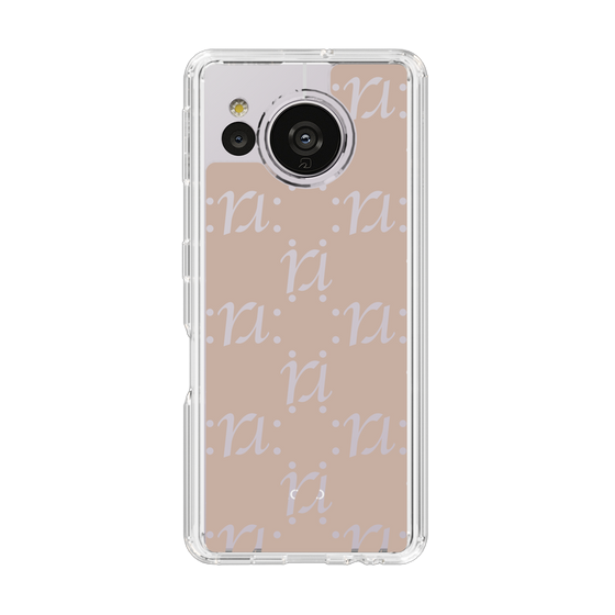 Slim Protection Case［ RESEXXY - Monogram - Beige ］