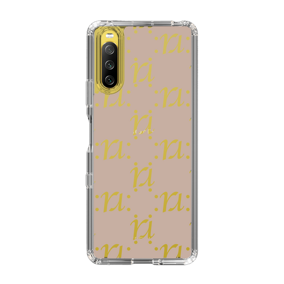 Slim Protection Case［ RESEXXY - Monogram - Beige ］