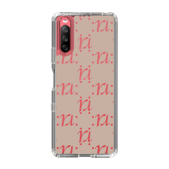 Slim Protection Case［ RESEXXY - Monogram - Beige ］