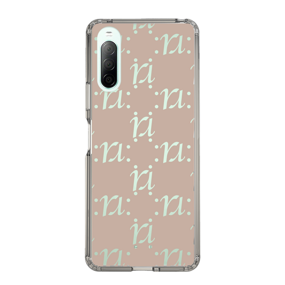 Slim Protection Case［ RESEXXY - Monogram - Beige ］