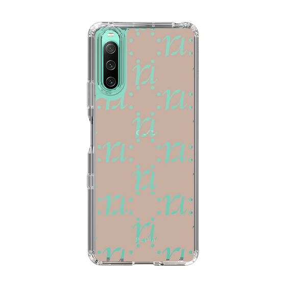 Slim Protection Case［ RESEXXY - Monogram - Beige ］
