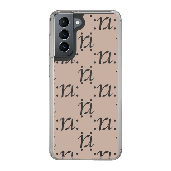 Slim Protection Case［ RESEXXY - Monogram - Beige ］