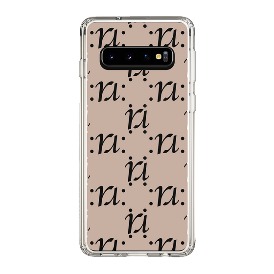 Slim Protection Case［ RESEXXY - Monogram - Beige ］