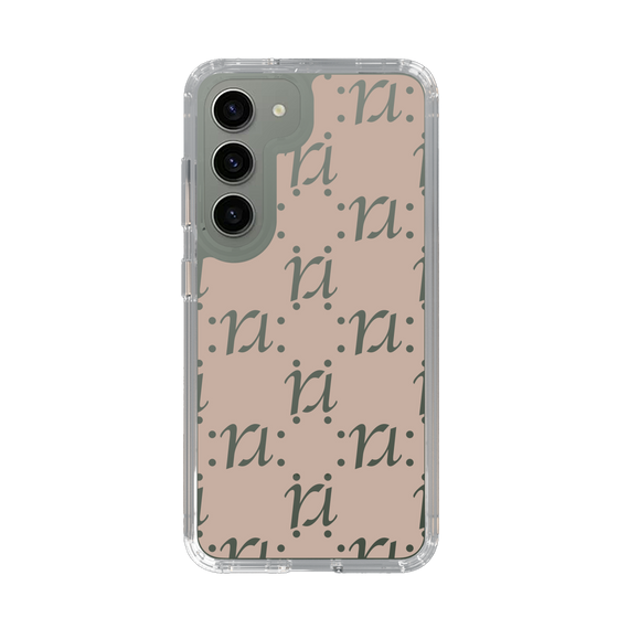 Slim Protection Case［ RESEXXY - Monogram - Beige ］