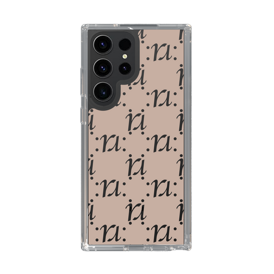 Slim Protection Case［ RESEXXY - Monogram - Beige ］