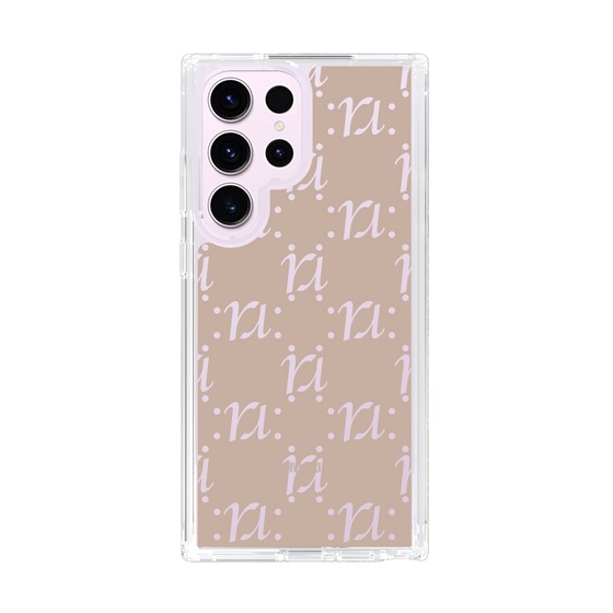 Slim Protection Case［ RESEXXY - Monogram - Beige ］