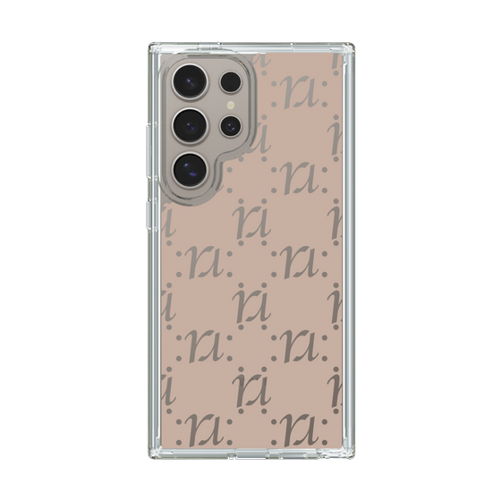 Slim Protection Case［ RESEXXY - Monogram - Beige ］