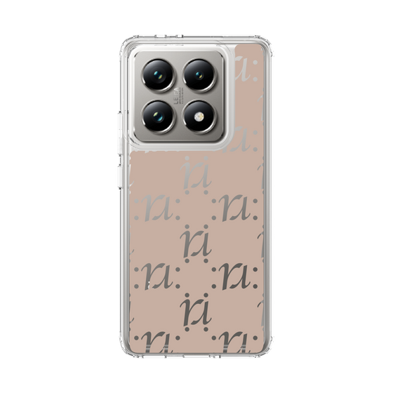 Slim Protection Case［ RESEXXY - Monogram - Beige ］