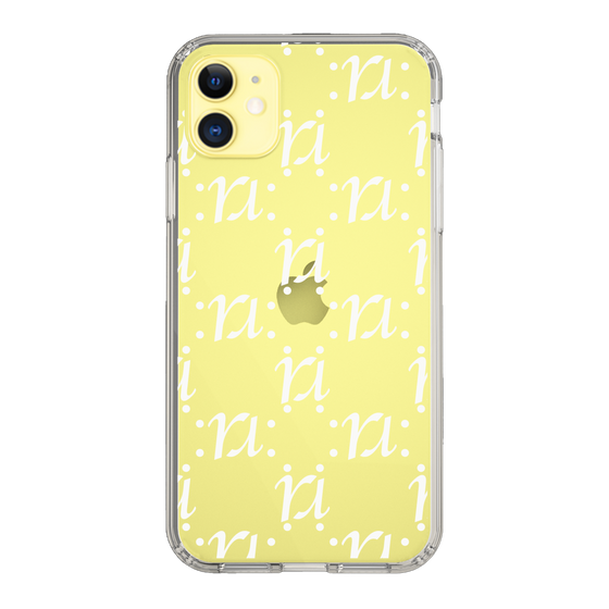 Slim Protection Case［ RESEXXY - Monogram - White ］